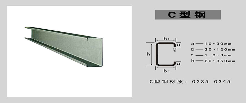C型钢价格理论重量规格表,天津智昊